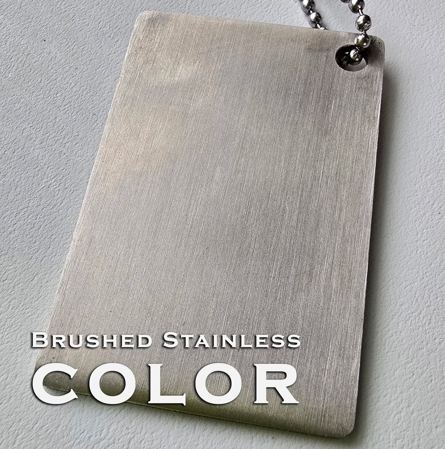 Cosmo Brushed Stainless Frameless Sliding Shower Door (NJ)