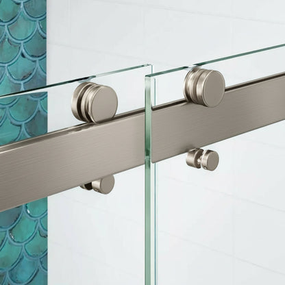 Mara Brushed Nickel Bypass Sliding Shower Door including Installation (NJ)