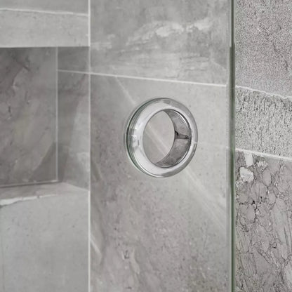 Crystal Polished Stainless Sliding Shower Door (NJ)