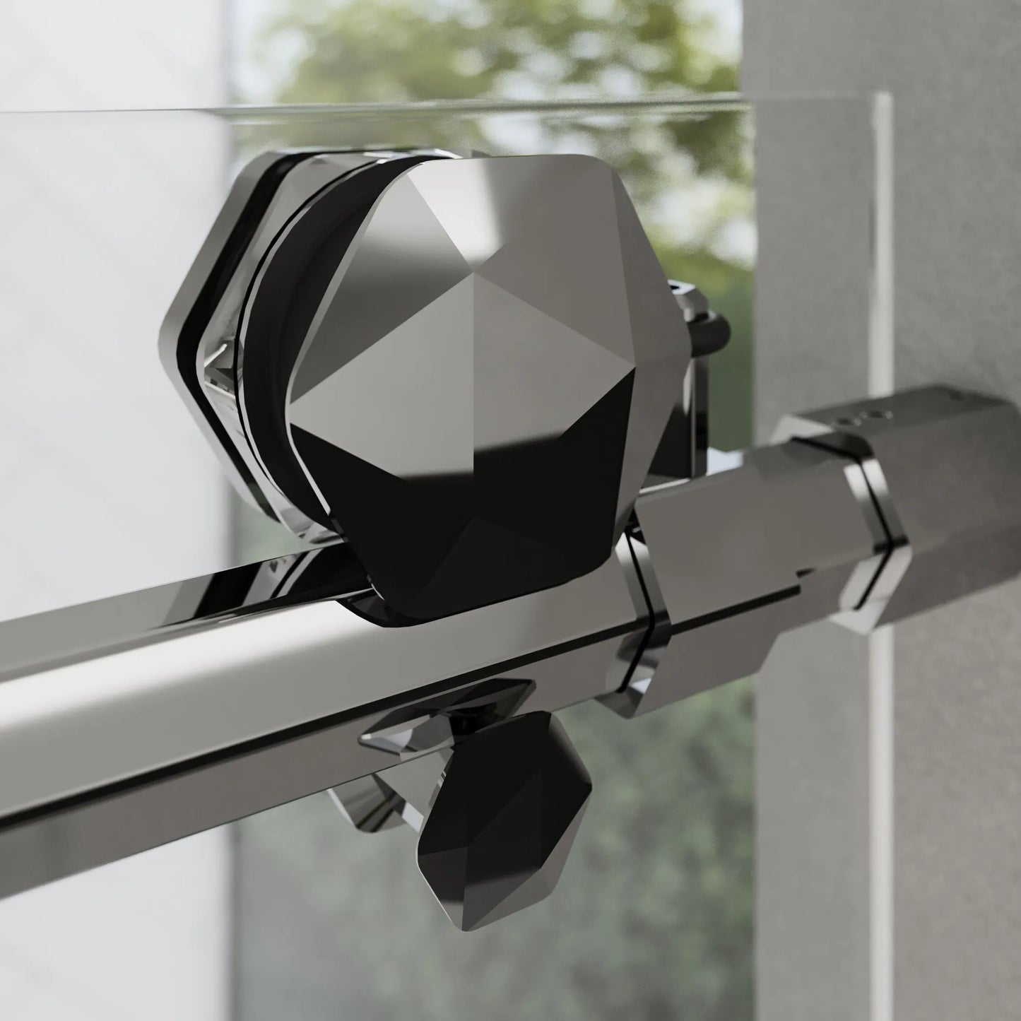 Diamond Polished Stainless Sliding Shower Door including Installation (NJ)