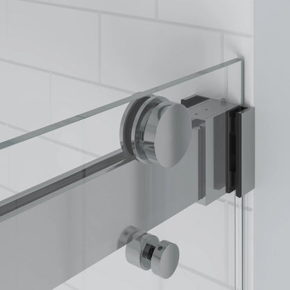 Verona Air Polished Chrome Bypass Sliding Shower Door including Installation (NJ)