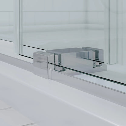 Verona Air Polished Chrome Bypass Sliding Shower Door including Installation (NJ)