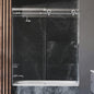 Hugo Polished Stainless Sliding Shower Door (NJ)
