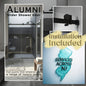 Alumni Matte Black Sliding Shower Door including Installation (NJ)