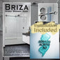 Briza Polished Stainless Sliding Shower Door including Installation (NJ)