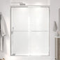 Strada Polished Chrome Bypass Sliding Shower Door (NJ)