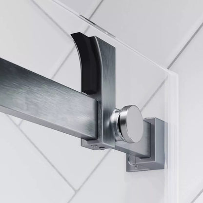 Alumni Brushed Stainless Sliding Shower Door including Installation (NJ)